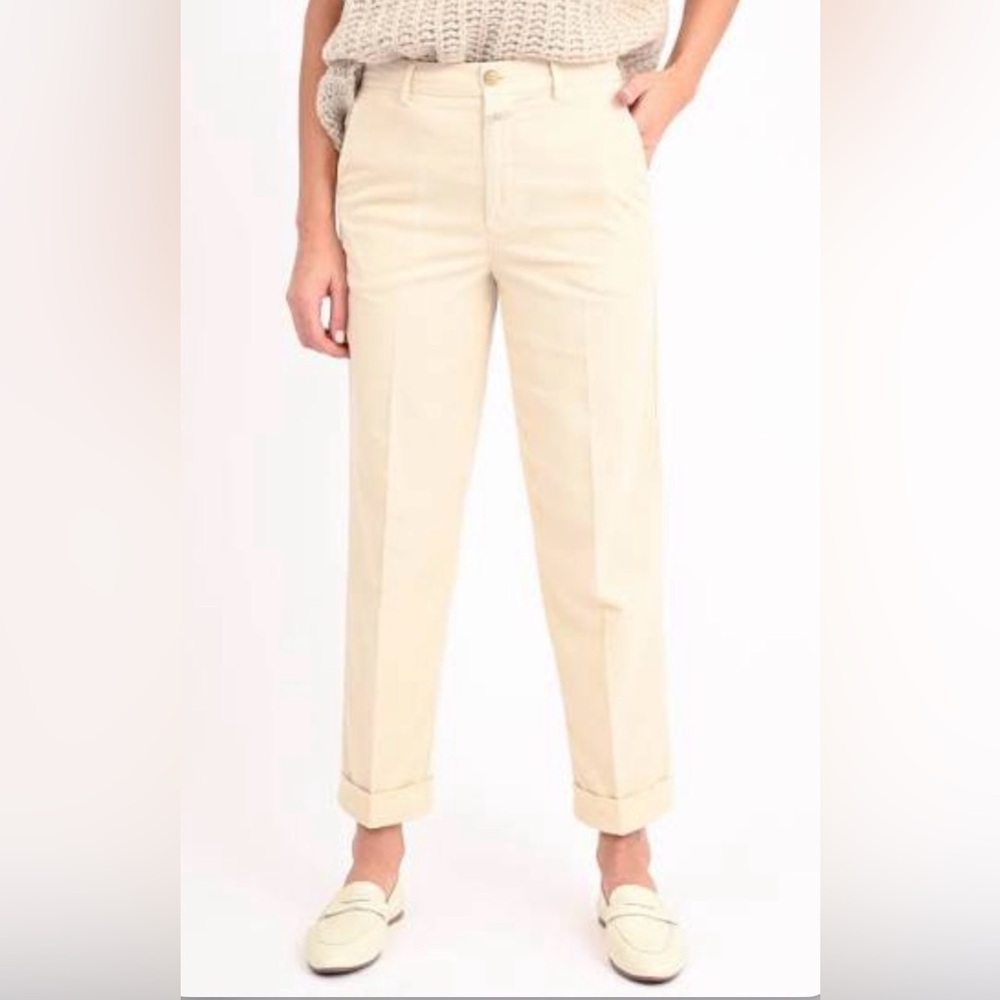 CLOSED Auckley Cream Pants Made In Italy NWT
